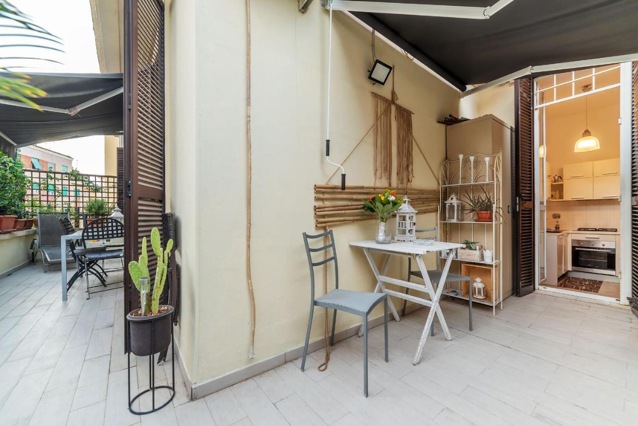 Penthouse Apartment With Terrace Close To Vatican Róma Kültér fotó